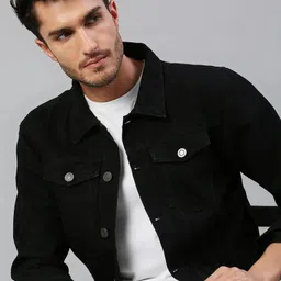 metronaut Full Sleeve Solid Men Denim Jacket-picture-28