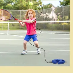 ajeet Tennis Training Equipment for Self-Pracitce,Portable Tool,Tennis Rebounder Kit51 Tennis Ball-picture-14