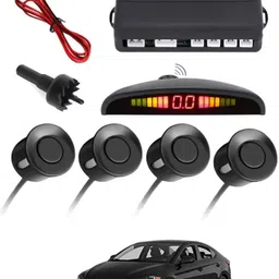 monolive Black Reverse Car Parking Sensor for Universal for All Cars-87 Set of 4 pcs Car Parking Sensors with LED Parking Assistant Kit-87 Parking Sensor-picture-25