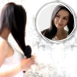 flipkart perfect homes M-23 Bathroom Mirror image 2