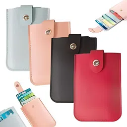 marmoris ecom Men & Women Trendy Multicolor Artificial Leather Card Holder-picture-21