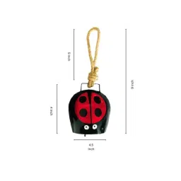 JASMEY HOMES Black Ladybug Wall Hanging image 4