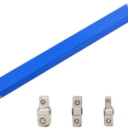 Universal Offset Extension Wrench with 1/2", 1/4" and 3/8" Square Drive Adapters 15-Inch impact wrench Double Sided Speed Wrench-image-48