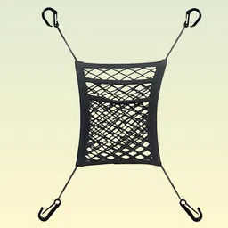3-Layer Car Mesh Organizer, Seat Back Net Bag, Automotive Seat Back Organizers, Car Multi Pocket-image-44