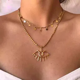 jewels galaxy Trendy Silver Plated Alloy Layered-picture-25