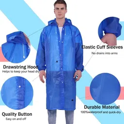 jhsent Solid Women Raincoat image 3