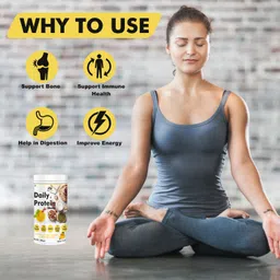floral nutrition Daily Protein Shake with Herbal Blend, -3, 18 Vitamins for Energy, Immunity Nutrition Drink image 2