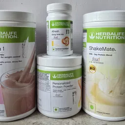 herbalife ROSE SHAKE OR PROTEIN 200GM ,LEMON AFRESH ENERGY DRINK ,SHAKEMATE , ROSE KHEER Powder image 2