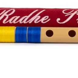 radhe flutes C Sharp MIddle Octave Right Handed Blue & Yellow With Velvet Cover PVC Flute-picture-28