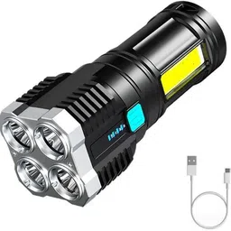 wrydo9 4 in 1 LED Torch High Power with Long Range Beam & Lantern Mode Torch-picture-16