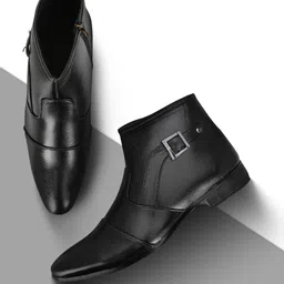 runway High Ankle Boots For Men image 5