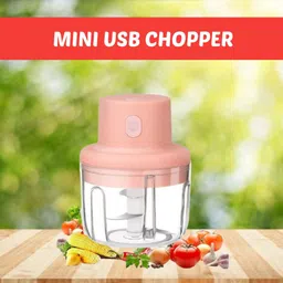 guggu Chopper (Electric Rechargeable Chopper) for Kitchen Vegetable Garlic Onion W445 Electric Vegetable & Fruit Chopper-picture-37