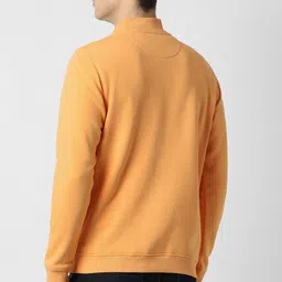 peter england Men Full Sleeve Solid Sweatshirt image 3