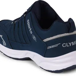 clymb Lace up Waterproof blue shoes for running, walking, gym, trekking, hiking Running Shoes For Men image 4