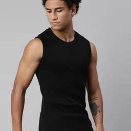 levi's Side Branding, Tag Free Comfort & Smartskin Technology Style# 014 Gym Men Vest image 4
