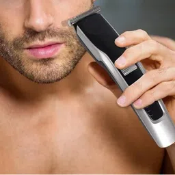 Dazzel Flex Waterproof Chargeable Beard Moustache Trimmer Powerful Hair Clipper Razor Fully Waterproof Trimmer 60 min Runtime 4 Length Settings image 4