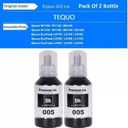 HYNEAR , M2140 Printers Black - Twin Pack Ink Bottle image 2