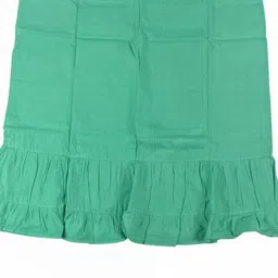 house of common Medium Spring Green & Butterscotch Combo Pure Cotton Petticoat image 4