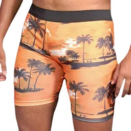 aqua holic Fashion Printed Men Swim Bottom Multicolor Swimsuit image 3