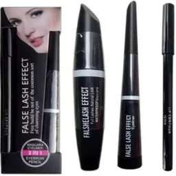hsnayir Perfect Quality 3 in 1 Eye Makeup Combo (3 Items in the set) 10 g-picture-42