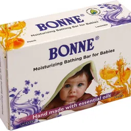 bonne Baby Soap- Peach (Pack of 3) | 75 gm each image 3