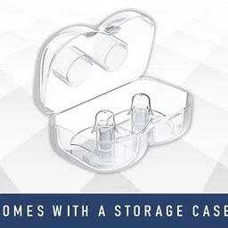 kaayra Silicone Nipple Shield for Breast Feeding Mothers, with Storage case Breast Nipple Shield image 4