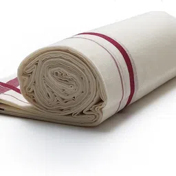 Kalachar Solid Men Dhoti image 4