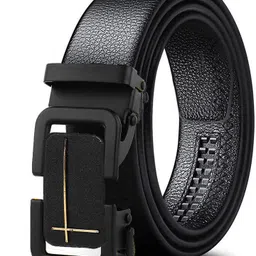 provogue Men Casual, Formal, Evening, Party Black Artificial Leather Belt-picture-22