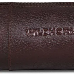 wildhorn Pencil Case Pouch NA Art Pure Leather Pencil Box image 1