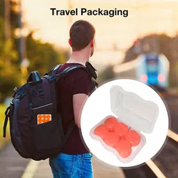 james Soft Silicone - 6 Pcs/Box Reduce Noise for Swimming and Bathing, Ear Plug image 5