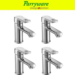 parryware Vista single lever basin mixer Tap for Wash Basin set of 4 pic 300 single lever basin mixer Tap for Wash Basin Basin Mixer Faucet image 1