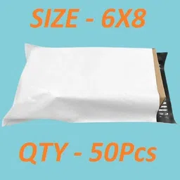 leopack Temper Proof Plastic Courier Cover Poly Packing Material Bag 6X8 50Pcs Security Bag image 3