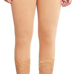 snowball Women's Stylish Net Capri Leggings Women Black Capri-picture-19