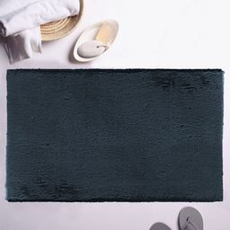 LUXEHOME INTERNATIONAL Charcoal Grey Solid 1600 GSM Bath Rug-picture-17
