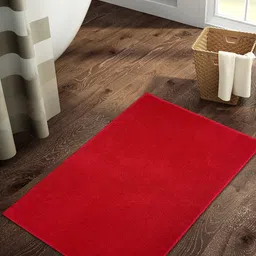 Welspun Raang Red 1300 GSM Acrylic Large Bath Mat-picture-29