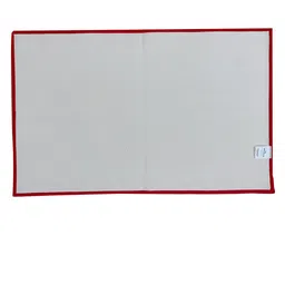 Welspun Raang Red 1300 GSM Acrylic Large Bath Mat image 2
