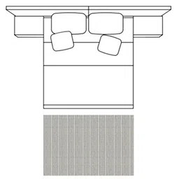 MYTRIDENT Grey Ethnic Motifs Floor Mat image 3