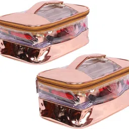 Women Tan Cosmetic Bag-image-24