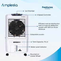 amplesta 75 L Desert Air Cooler image 2