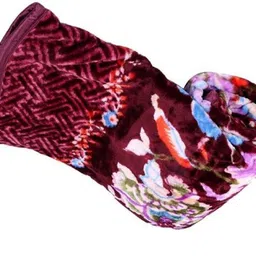 swikon star Floral Single Mink Blanket for Heavy Winter-picture-30