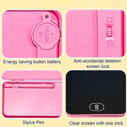 redclip Geometry Box Writing Pad for Kids, LCD Writing Tablet for Drawing image 3