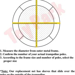 hop n play Trampoline Enclosure image 3