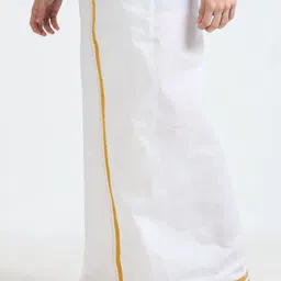 Yhwh Solid Men Dhoti image 4