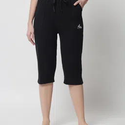 anixa Women Black Capri-picture-16