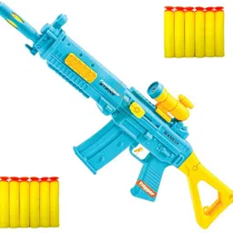 sarasi Thunder Strike Gun Toy, Extreme Speed, No Battery, 12 Dart, Targeting Scope Guns & Darts image 2
