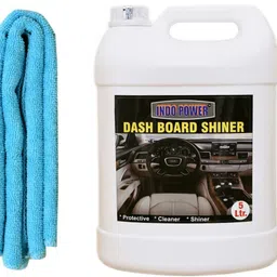 indopower DASHBOARD SHINER 5ltr + 2PC CAR MICROFIBER CLOTH+ Scratch Remover 200gm.+All Tyre Cleaning Brush Combo-picture-27