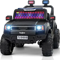 baybee 4 Motors Battery Electric Ride On Jeep Car For Kids with Remote, Music, Light, Jeep Battery Operated Ride On-picture-37