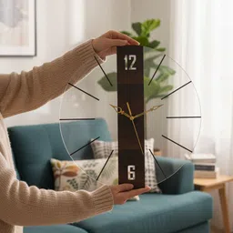 phonedda Analog 29.8 cm X 29.8 cm Wall Clock-picture-10