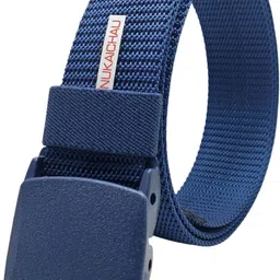 nukaichau Boys Casual, Evening, Party Blue Nylon Belt-picture-35