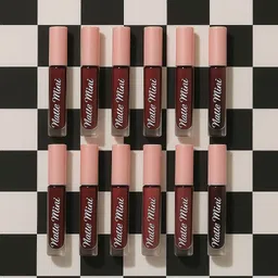 moan's multicolor long-lasting 12 piece lipstick set liquid matte ( 12 piece )-picture-18
